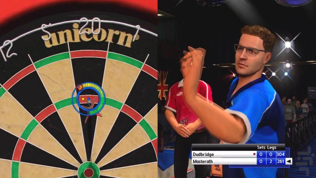 pdc world championship darts - Gameplay image of android game
