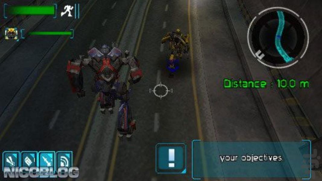 transformers the game - Gameplay image of android game