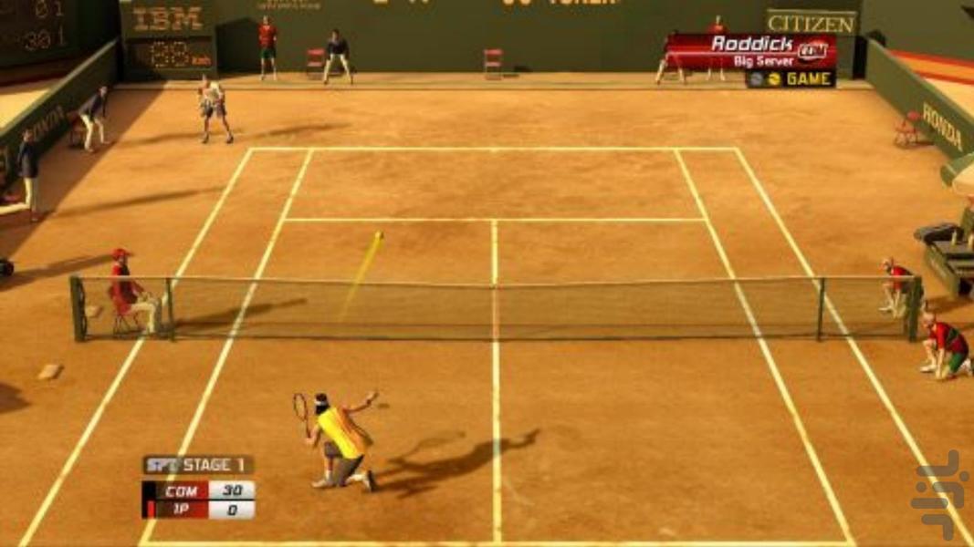 مدرن برتری های تنیس 3 - عکس بازی موبایلی اندروید