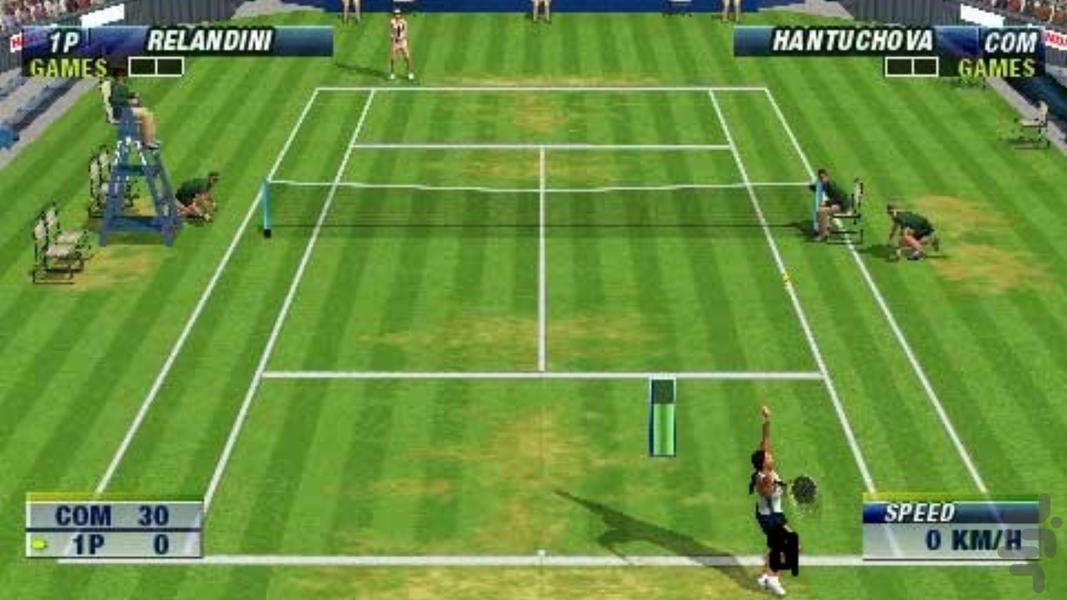 مدرن تور جهانی تنیس مجازی - عکس بازی موبایلی اندروید