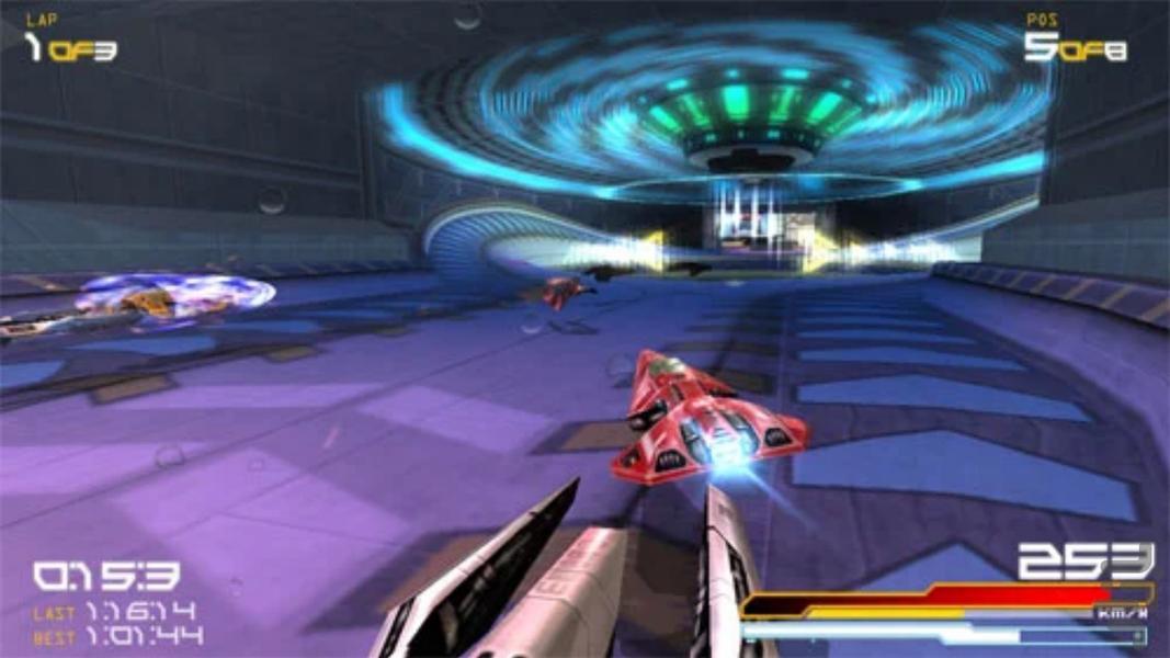 Wipeout Pure - Gameplay image of android game