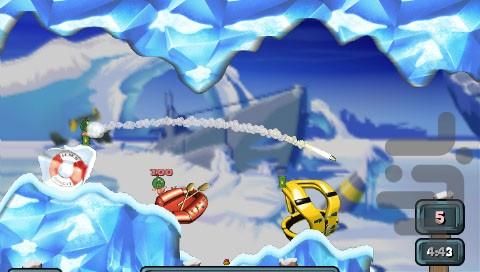 Worms: Open Warfare 2 - Gameplay image of android game