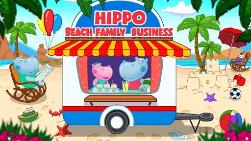 Cafe Hippo: Kids cooking game - Gameplay image of android game
