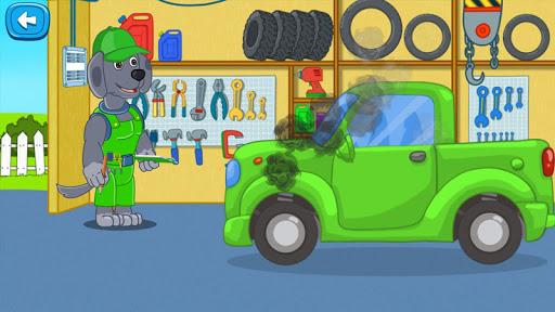 Puppy Adventures: Car Service - Gameplay image of android game