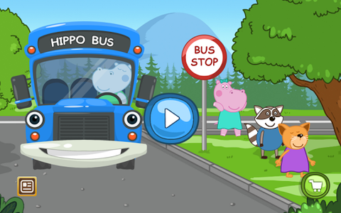 Wheels on the Bus - Gameplay image of android game