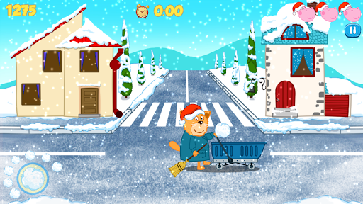 Snowball Battle: Winter Games - Gameplay image of android game