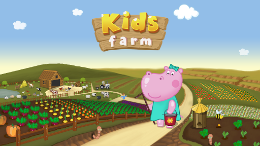 Kids farm. Village garden - Gameplay image of android game