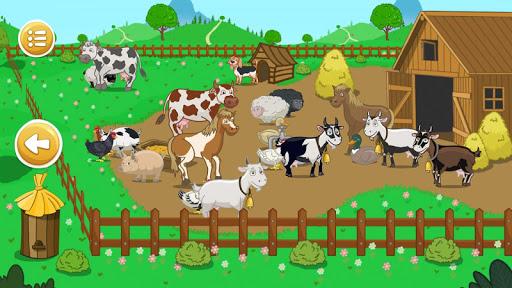 Kids farm. Village garden - Gameplay image of android game