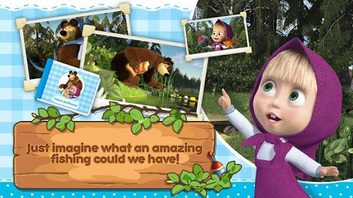 Masha and the Bear: Fishing - عکس بازی موبایلی اندروید