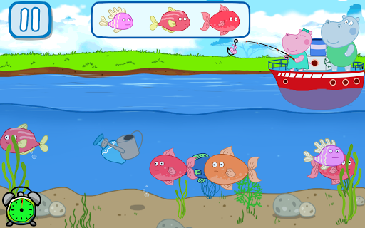 Fishing Hippo: Catch fish - عکس بازی موبایلی اندروید