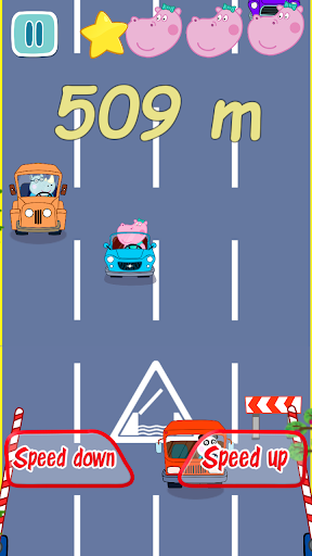 City car racing - Gameplay image of android game