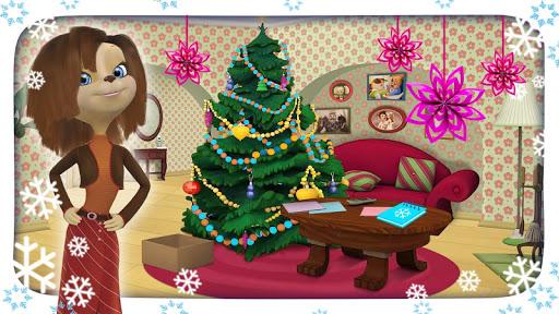 Барбоскины: Вырезаем снежинки - Gameplay image of android game