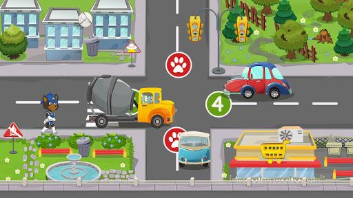 Puppy Patrol: Car Traffic - Gameplay image of android game