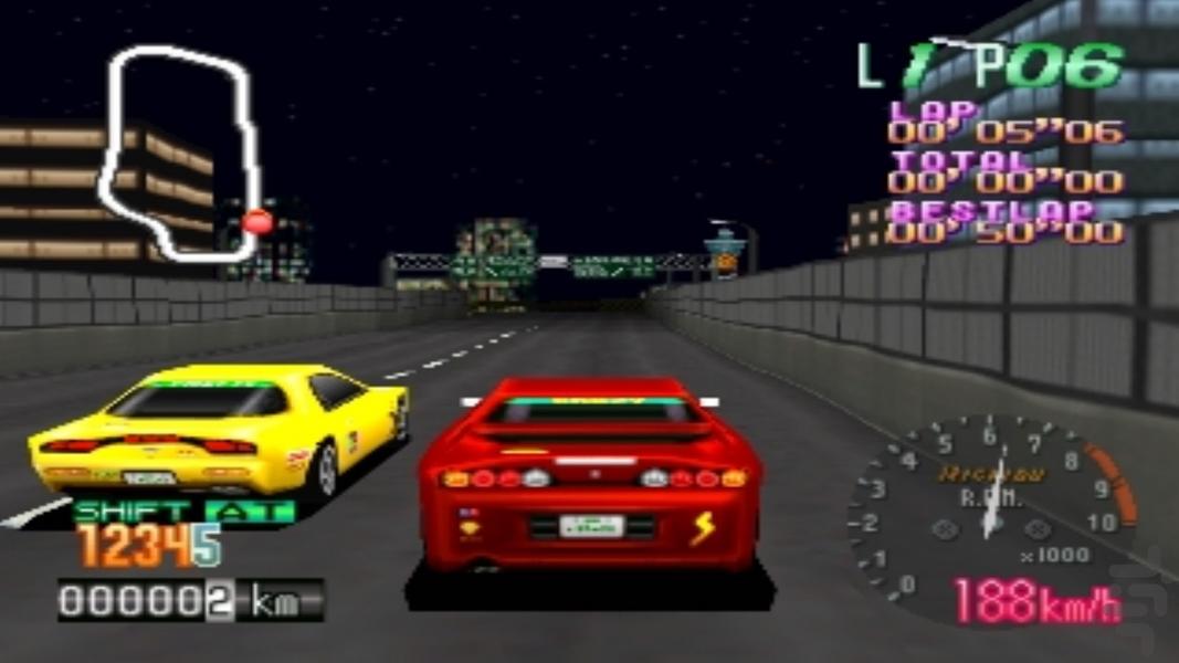 بازی جاده مرده :رالی - عکس بازی موبایلی اندروید