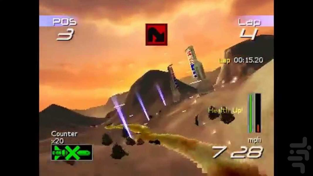 ‏‏N-Gen Racing - Gameplay image of android game