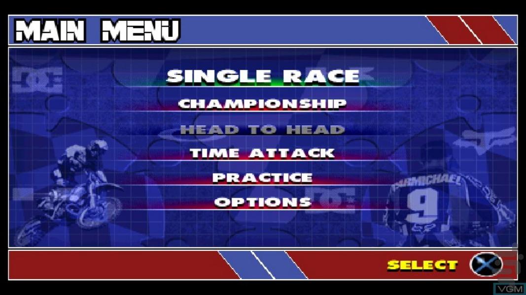 Championship Motocross Featuring - Gameplay image of android game