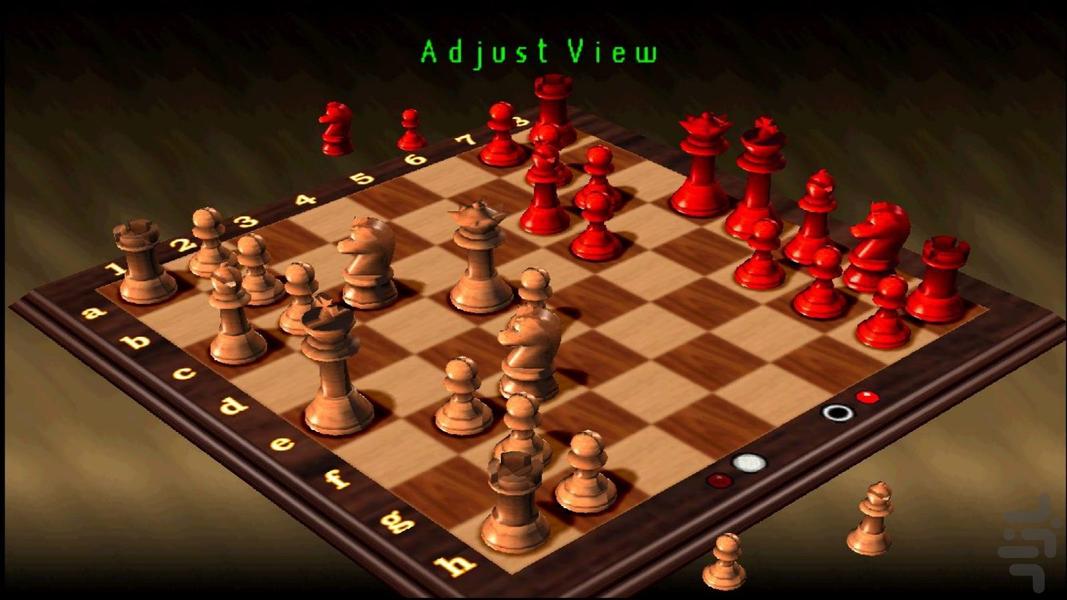 نوین بازی شطرنج استاد 3D - Gameplay image of android game