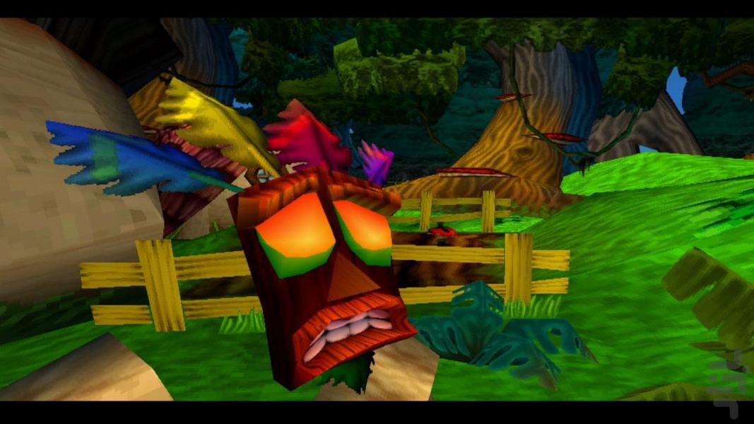 کراش نوین انفجار دنیا (ژاپنی) - Gameplay image of android game
