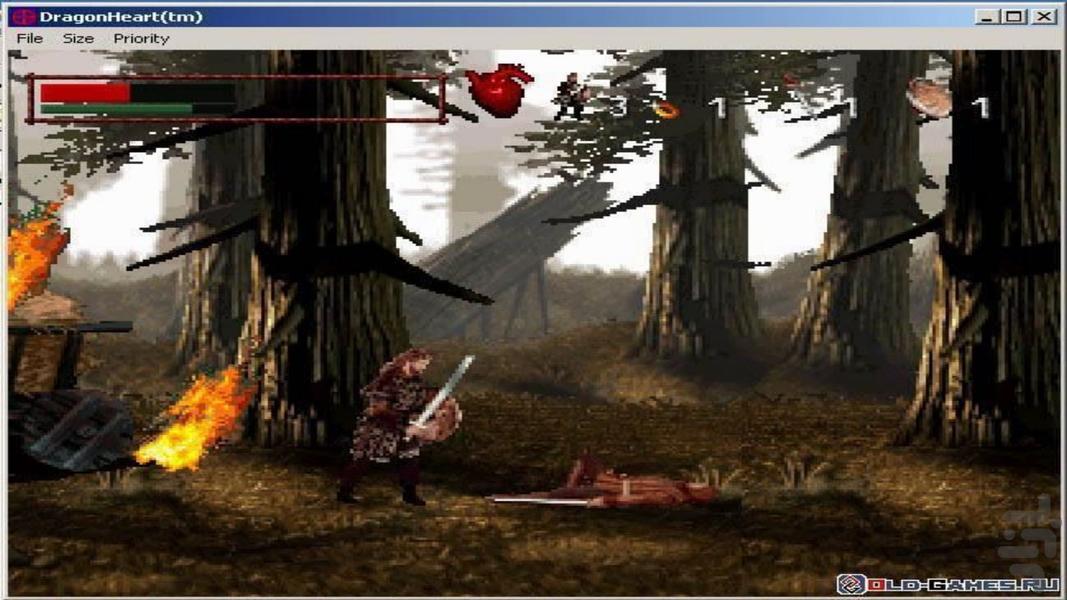 نوین اژدها دل آتش و فولاد - Gameplay image of android game