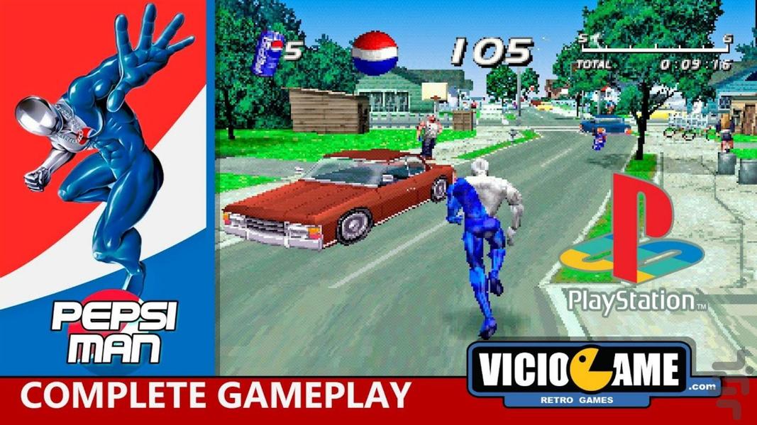 نوین Pepsiman پپسیمن سریع بدو - عکس بازی موبایلی اندروید
