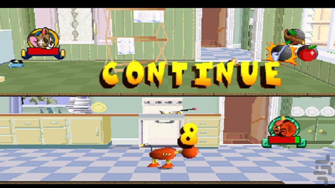 نوین بازی تام و جری - Gameplay image of android game