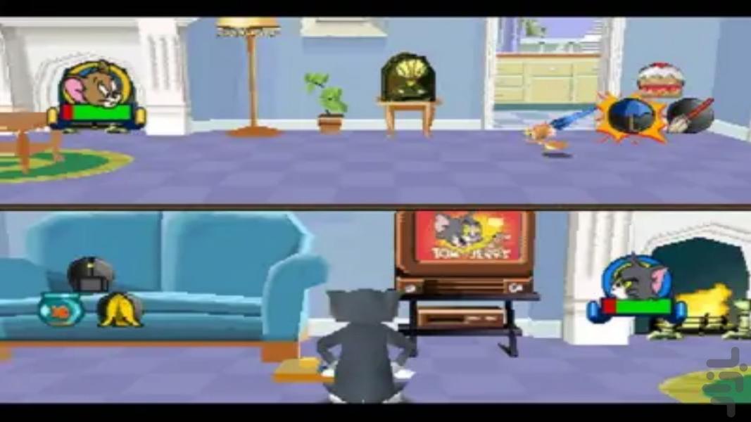 نوین بازی تام و جری - Gameplay image of android game