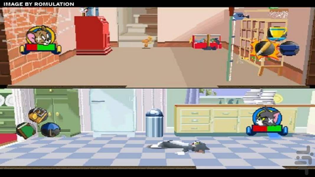 نوین بازی تام و جری - Gameplay image of android game
