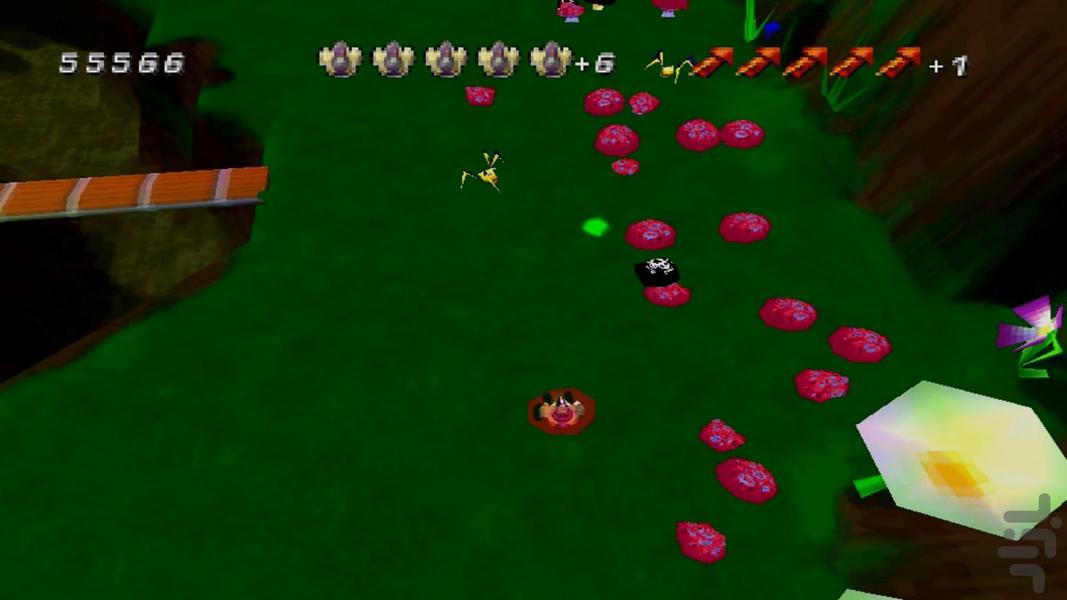 نوین جنگل هزار پا و افسون - Gameplay image of android game