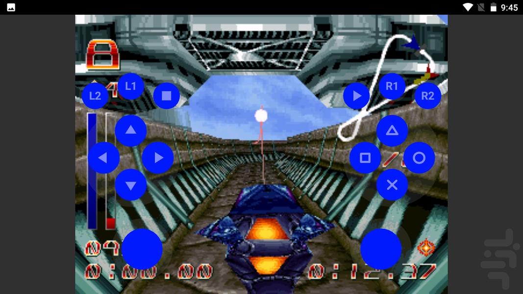 نوین سرعت های سایبری - Gameplay image of android game