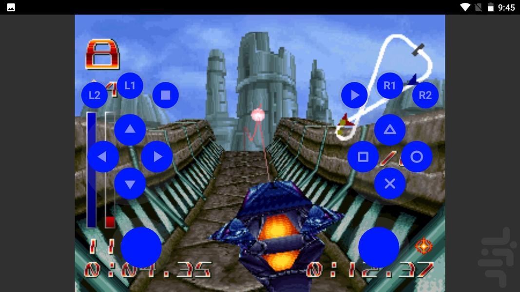 نوین سرعت های سایبری - Gameplay image of android game