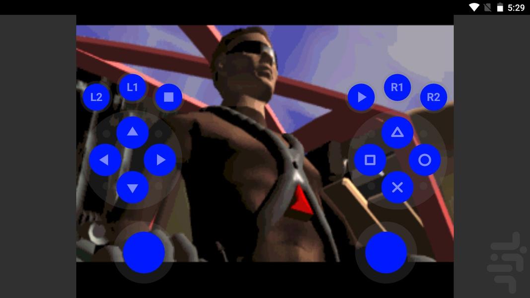 نوین جت های سایبری - Gameplay image of android game
