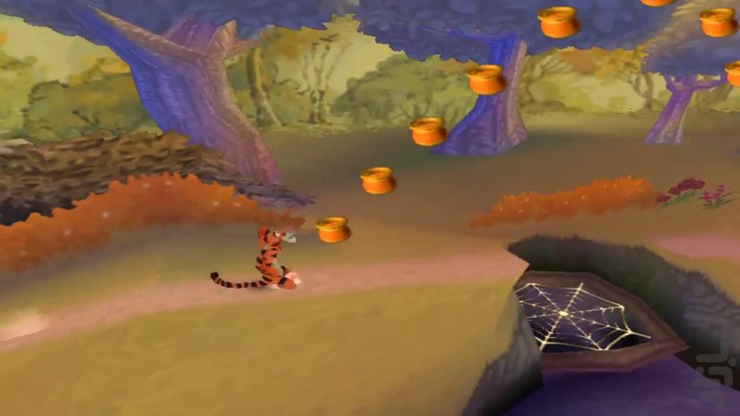 نوین دیزنی ماجرای ببر و عسل - Gameplay image of android game