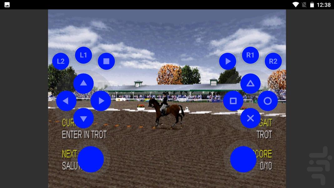 equestrian showcase - Gameplay image of android game
