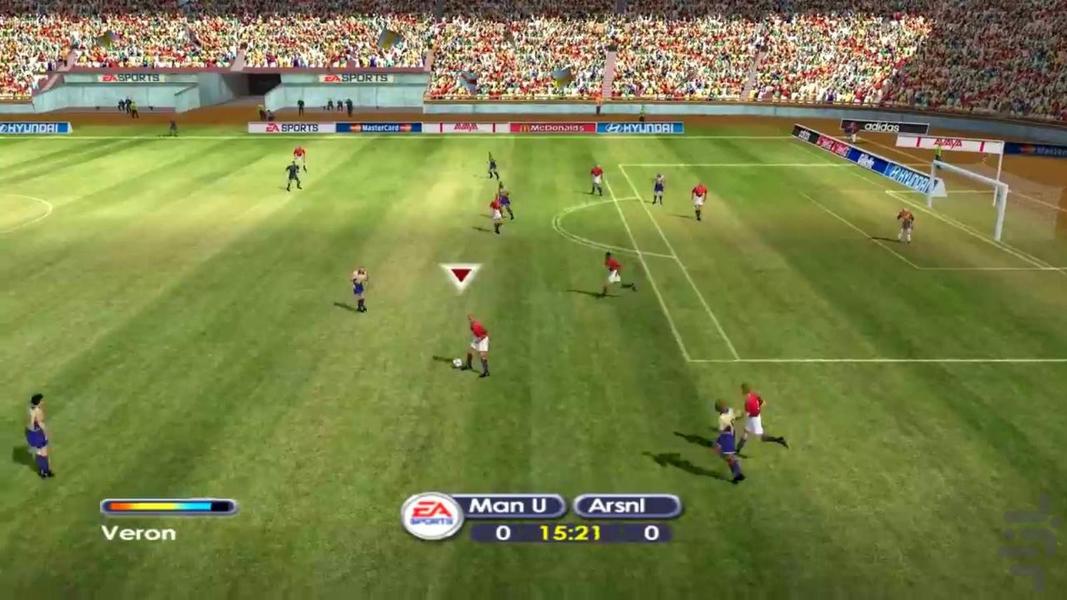 نوین  پرمهیج فیفا 2001 - Gameplay image of android game