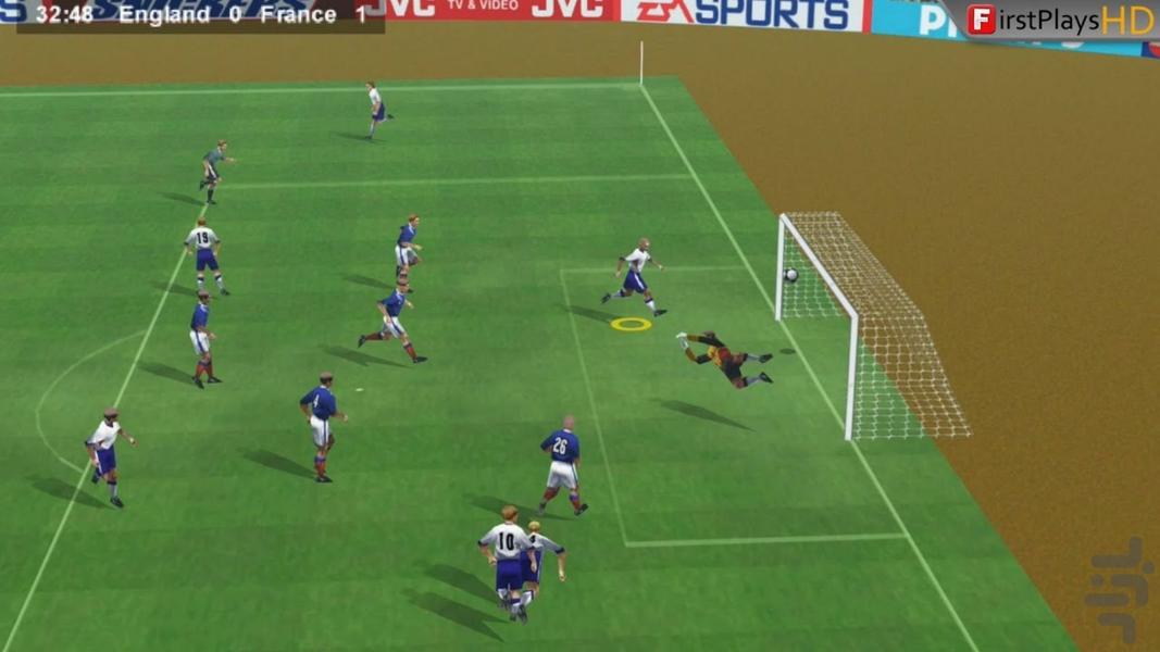 fifa road to world cup 98 - Gameplay image of android game