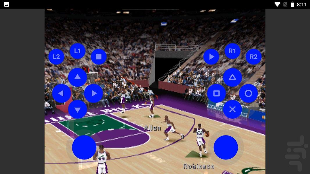 نوین فاکس بسکتبال nba 2000 - Gameplay image of android game