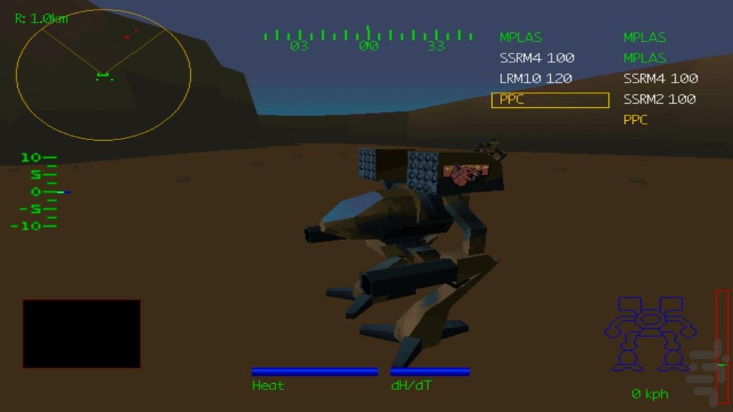 ‏‏MechWarrior 2: 31st Century Combat - Gameplay image of android game