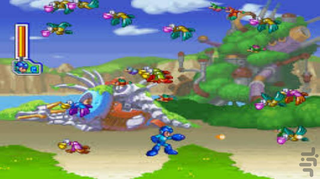 نوین مگا من اکس 8 - Gameplay image of android game