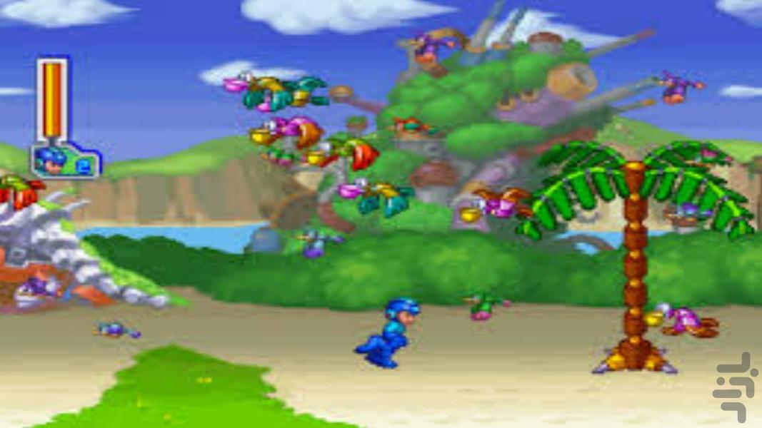 نوین مگا من اکس 8 - Gameplay image of android game