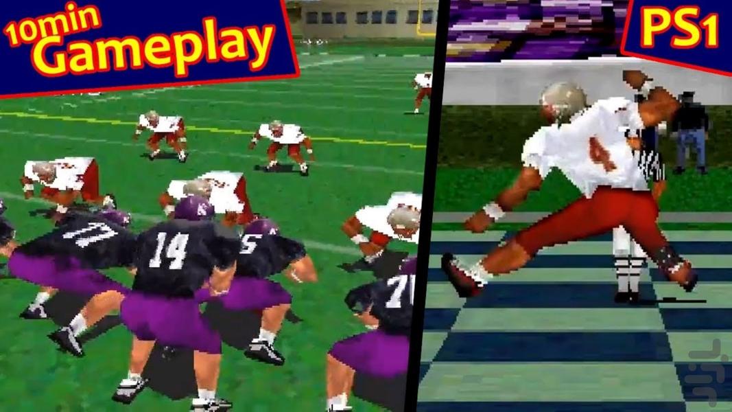 نوین ncaa بازی فوتبال شکن - عکس بازی موبایلی اندروید
