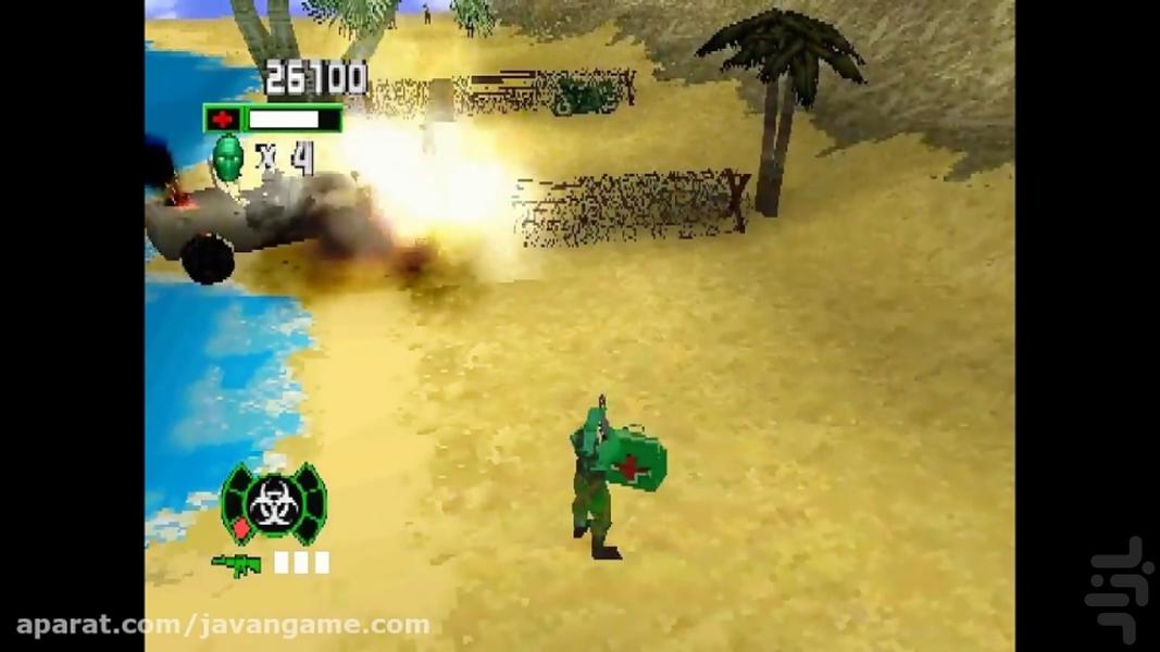 مدرن ارتش مردان سرخ سبز - عکس بازی موبایلی اندروید