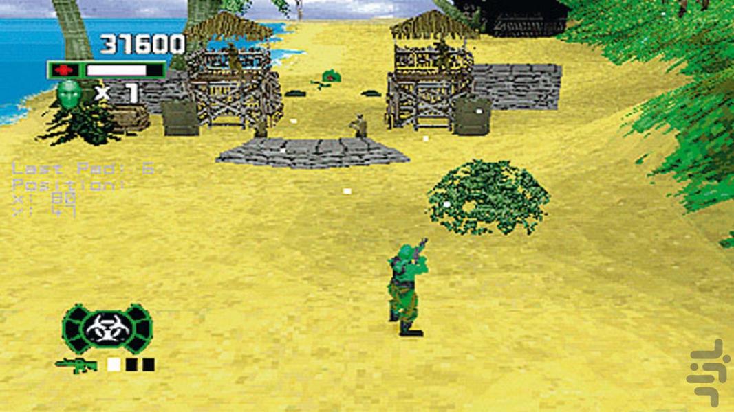 مدرن ارتش مردان سرخ سبز - عکس بازی موبایلی اندروید