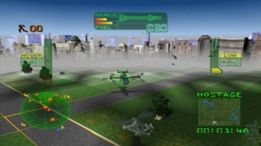 مدرن هلیکوپتر جادوی سیاه - Gameplay image of android game