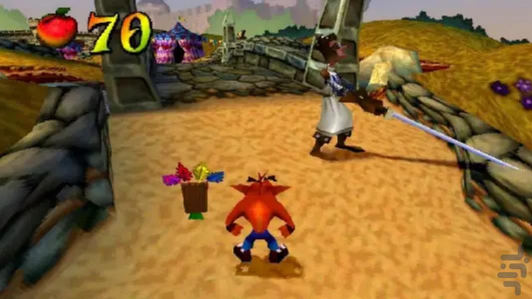 Crash Bandicoot 3 new - Gameplay image of android game