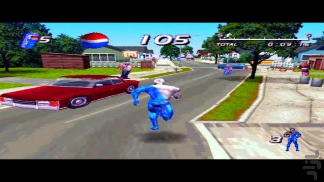 مدرن Pepsiman پپسیمن سریع بدو - Gameplay image of android game