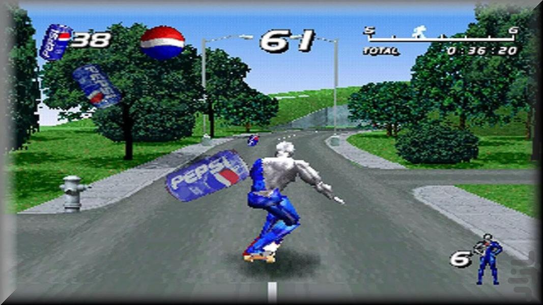 مدرن Pepsiman پپسیمن سریع بدو - Gameplay image of android game