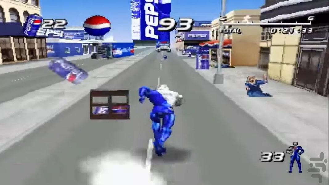مدرن Pepsiman پپسیمن سریع بدو - Gameplay image of android game