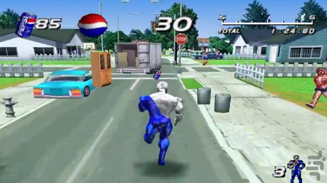 مدرن Pepsiman پپسیمن سریع بدو - Gameplay image of android game
