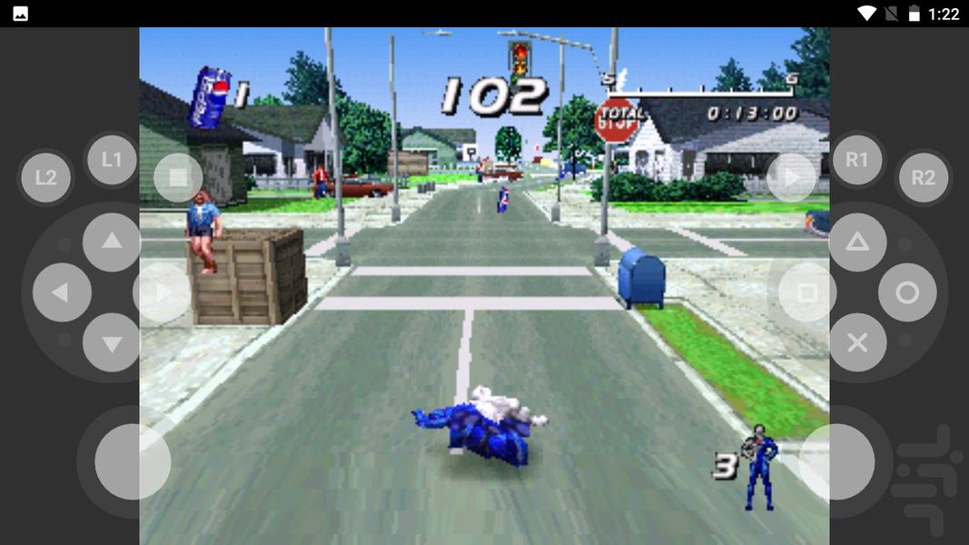 مدرن Pepsiman پپسیمن سریع بدو - Gameplay image of android game