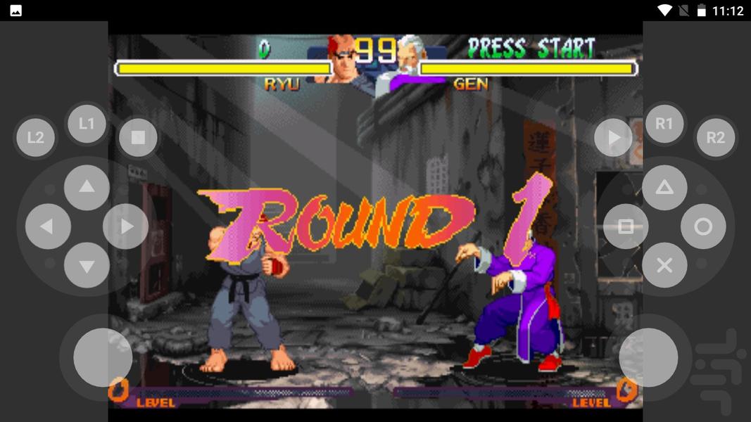 Street Fighter Zero 2 Dash - Gameplay image of android game